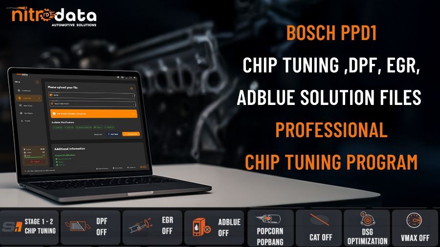 PPD1 Chip Tuning, DPF-EGR-AdBlue Çözüm Dosyaları | Nitro Data ile Otomatik ECU Yazılım Çözümleri