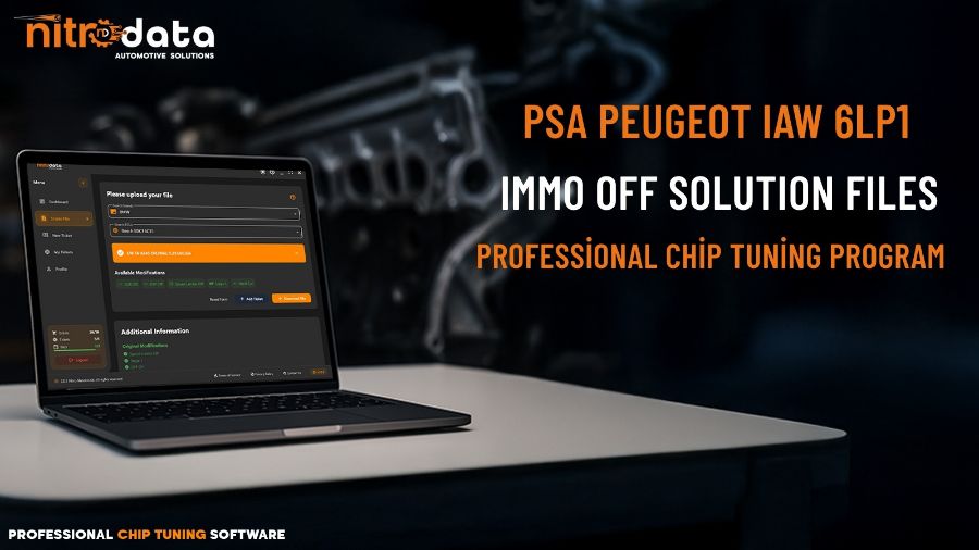 PSA PEUGEOT – IAW 6LP1 IMMO OFF Rehberi | Nitro Data ECU Çözümleri