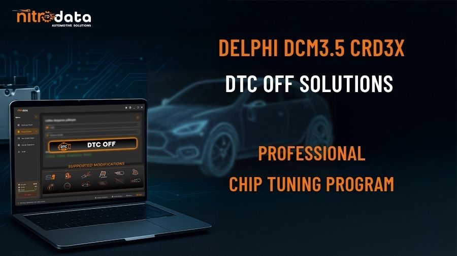 DCM3.5 CRD3X DTC OFF Solutions | Error Code Deletion - Nitro Data