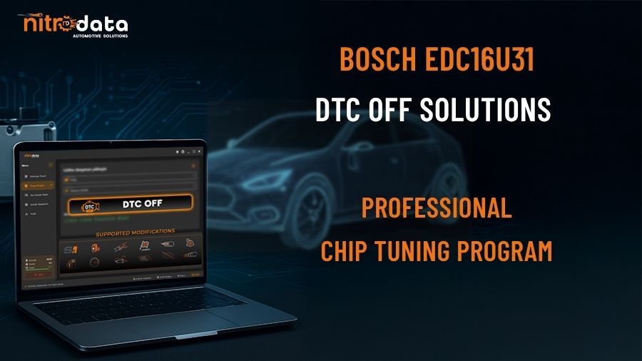 EDC16U31 DTC OFF Solutions | Suppression Code Erreur - Nitro Data