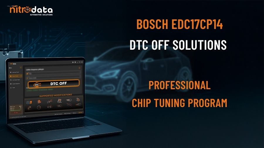 حلول إيقاف DTC لـ EDC17CP14 | حذف رموز الأعطال - Nitro Data