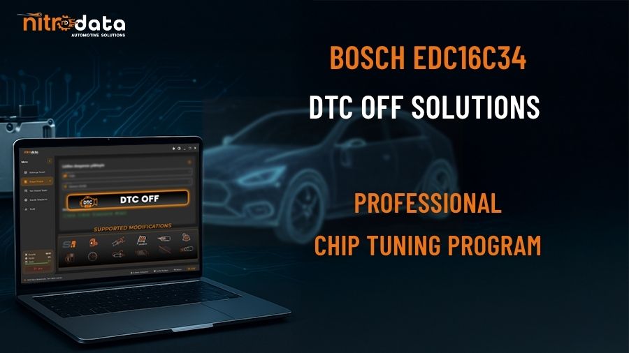 EDC16C34 DTC OFF Çözümleri | Otomatik Arıza Kodu Silme - Nitro Data