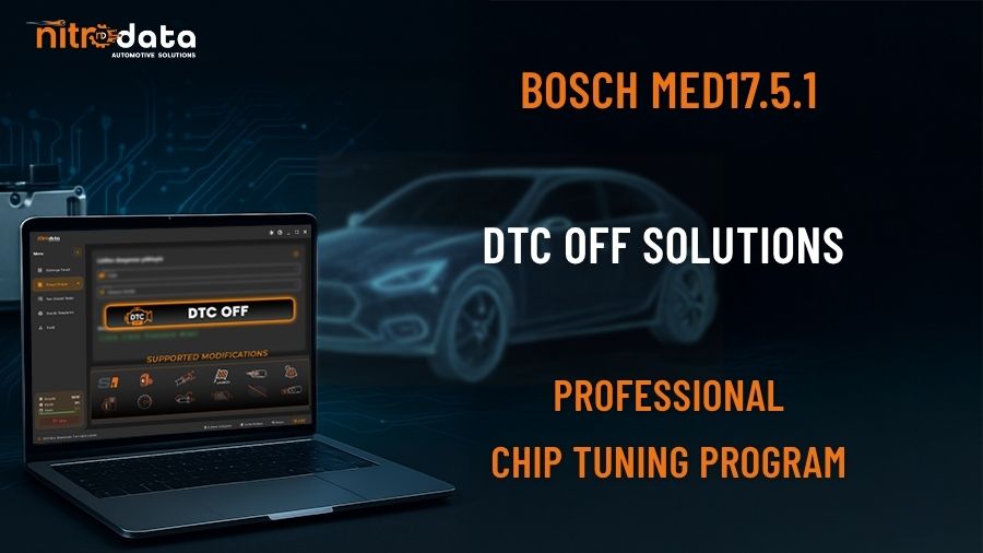 MED17.5.1 DTC OFF Çözümleri | Otomatik Arıza Kodu Silme - Nitro Data