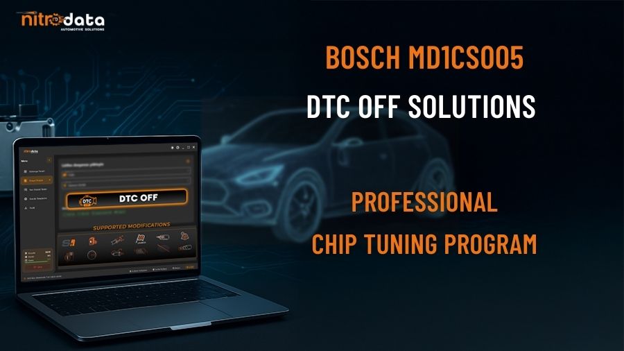 MD1CS005 DTC OFF Lösungen | Fehlercode-Löschung - Nitro Data