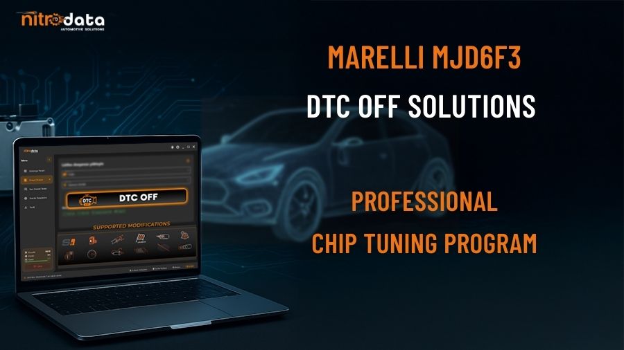 Решения MJD6F3 DTC OFF | Автоматическое удаление кодов ошибок - Nitro Data