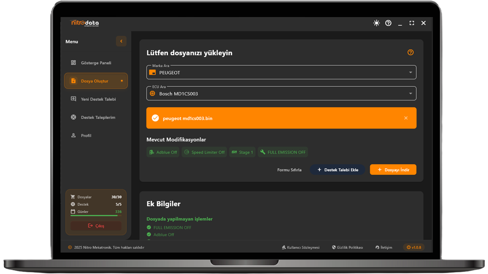 Nitro Data Yazılımı
